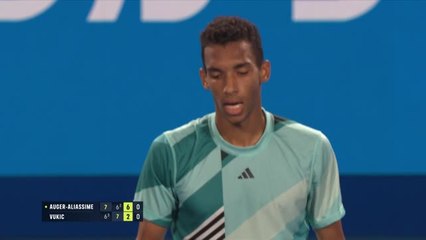 Tokyo - Auger-Aliassime s'impose dans la douleur contre Vukic