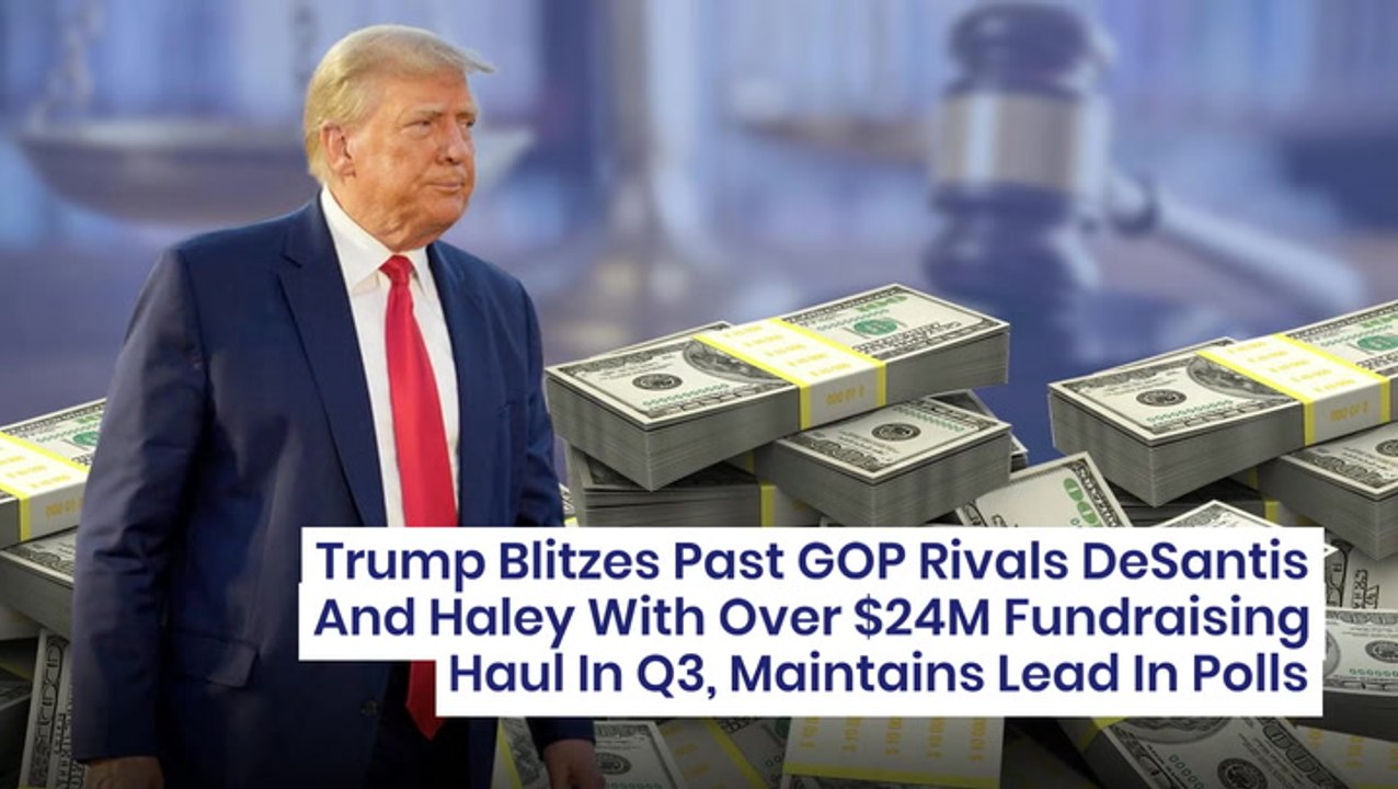 Trump Blitzes Past GOP Rivals DeSantis And Hale...