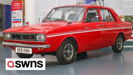 One of UK's rarest cars goes on display at museum after year long restoration project