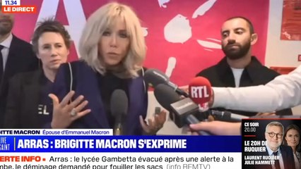 « Je sais ce que c’est… » : bouleversée, Brigitte Macron rend hommage à Dominique Bernard