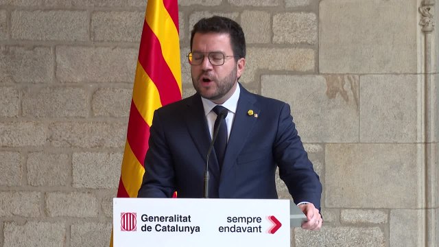 Aragonès: Un referéndum sobre la independencia de Cataluña puede ser una solución para resolver el conflicto político con el Estado