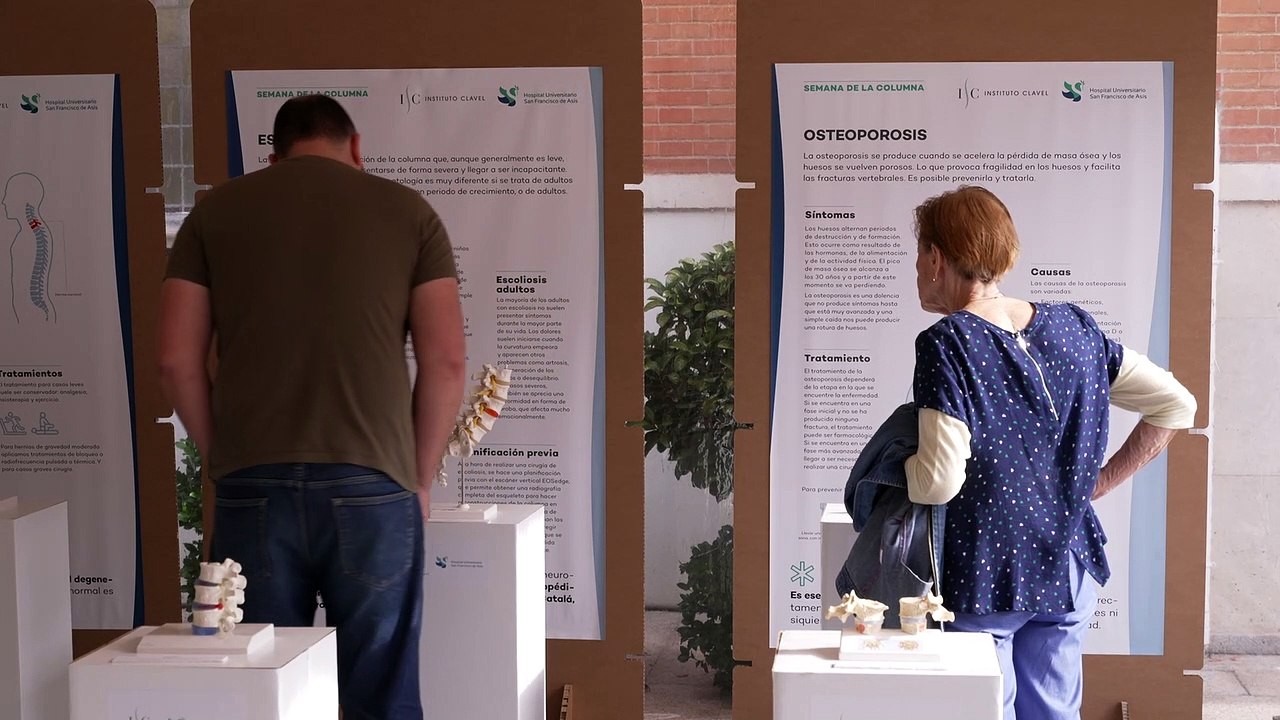 Se celebra la II Semana de la Columna Vertebral que resalta la importancia de cuidar la espalda