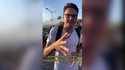 Influenciador de Caruaru viraliza após agradecer a Prefeito por eclipse