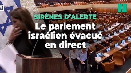 Le Parlement israélien évacué en direct à cause des sirènes d’alerte