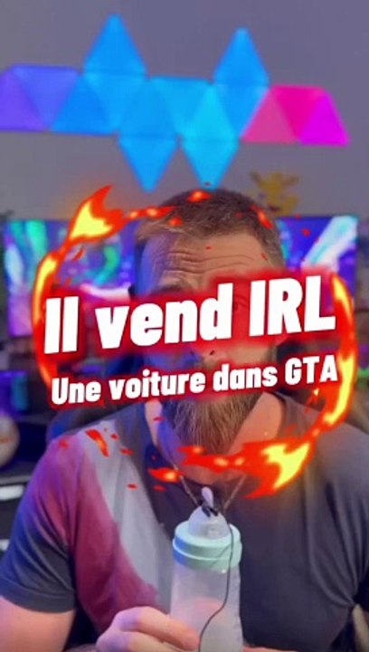 Il vend une voiture de GTA comme une vraie