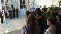 Attentat d’Arras : les images de la minute de silence observée dans les lycées français