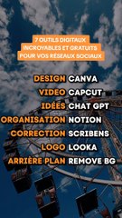 7 outils digitaux gratuits