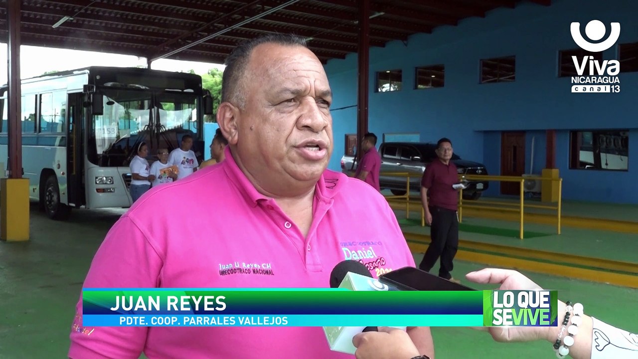 Entregan 117 unidades de buses chinos a transportistas de Managua