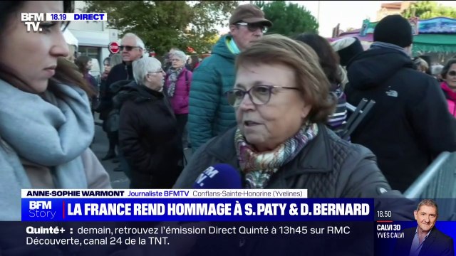 Ne surtout pas oublier : La cérémonie d'hommage à Samuel Paty à Conflans-Sainte-Honorine va débuter