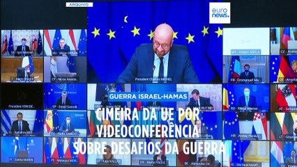Líderes da UE debatem guerra Israel-Hamas para clarificar estratégia