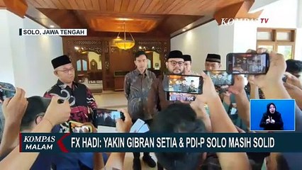 Pernyataan FX Hadi Rudyatmo yang Yakin Gibran Setia pada PDIP