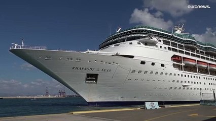 فيديو: مغادرة سفينة تحمل رعايا أميركيين من إسرائيل نحو قبرص