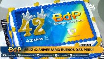 ¡Buenos Días Perú celebra 42 años y se consagra como el noticiero matutino más antiguo del Perú!