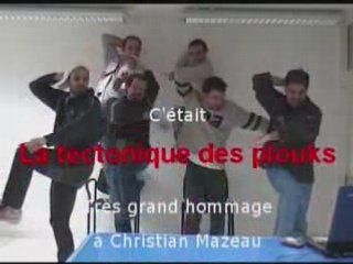Tectonique des plouks