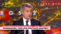 Gérald Darmanin : «La France n'est pas laxiste comme pays migratoire»