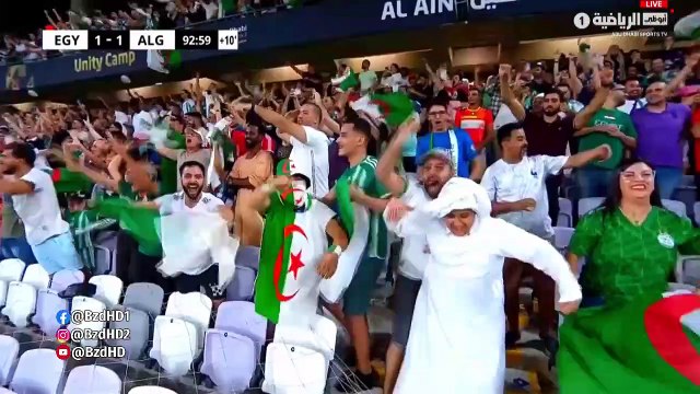 هدف اسلام سليماني ضد مصر - الجزائر 1-1 مصر