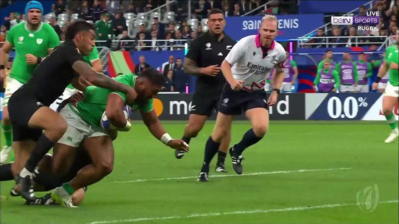 Ireland 24-28 New Zealand - Rugby World Cup 2023 Highlights - video ...