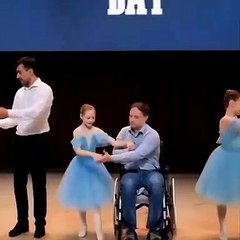 Une magnifique danse entre ce père et sa fille !