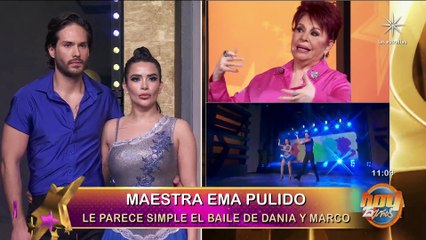 Dania Méndez a punto del llanto al contar sobre su dolorosa lesión tras bailar con Marco León