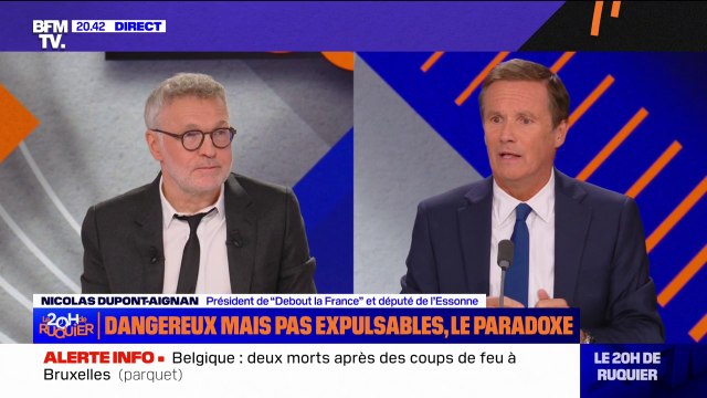 Nicolas Dupont-Aignan (président de “Debout la France”): Il faut expulser tous les fichés S étrangers au titre de la sécurité du territoire