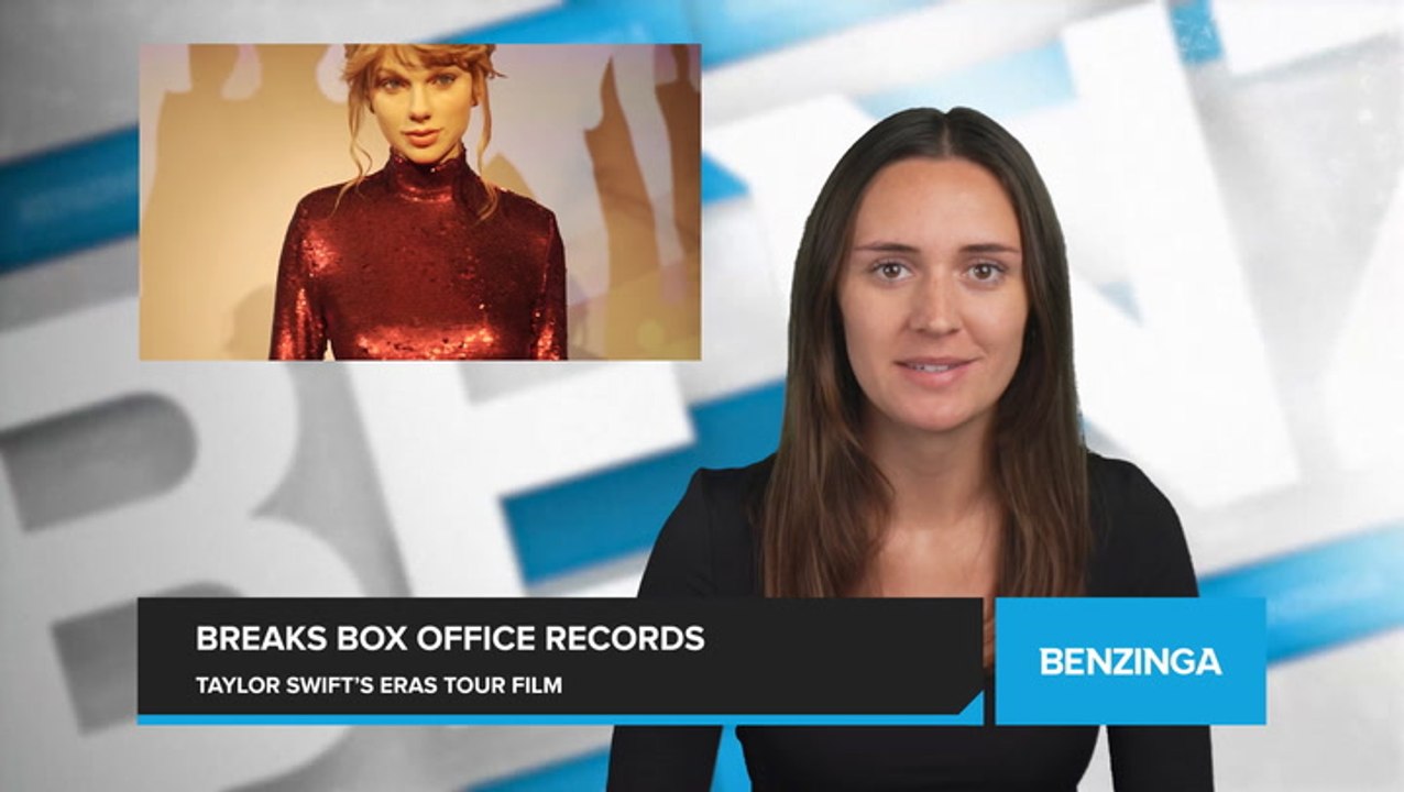 Taylor Swift's Eras Tour Concert Film Smashes Records with More Than $95 Million Opening Weekend