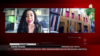 Aleida Rueda explica que vuelve a presencial el Foro Hispanoamericano de Periodismo Científico