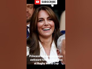 Princess Kate experiences awkward fashion faux pas at Rugby World Cup