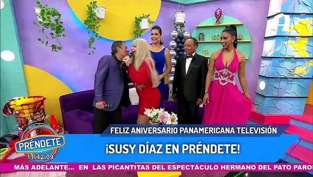 Susy Díaz recuerda cuando trabajó como recepcionista en Panamericana Televisión: “me trajo mucha suerte”