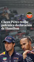 Checo Pérez recibe polémica declaración de Hamilton que pone en riesgo su futuro en Red Bull