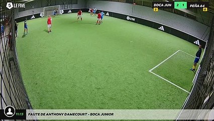 Faute de anthony damecourt - BOCA JUNIOR