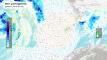 Temporal otoñal con lluvias abundantes y vientos fuertes