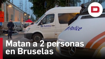 Un hombre mata a dos personas al grito de «Alá es grande» en pleno centro de Bruselas