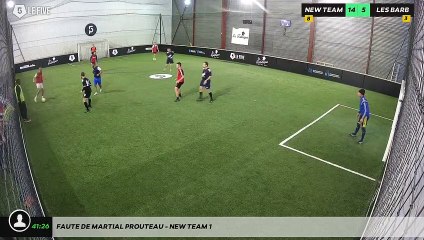 Faute de Martial PROUTEAU - NEW TEAM 1