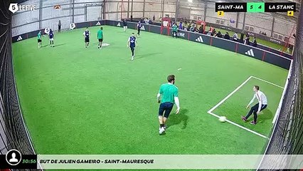 But de julien gameiro - Saint-Mauresque