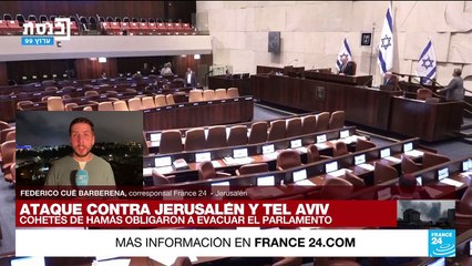 Informe desde Jerusalén: Parlamento fue evacuado tras alerta de cohetes