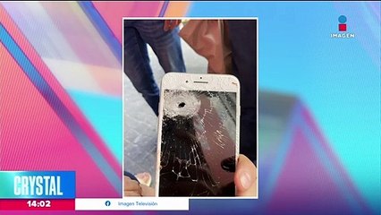 Celular le salva la vida a una mujer en San Luis Potosí