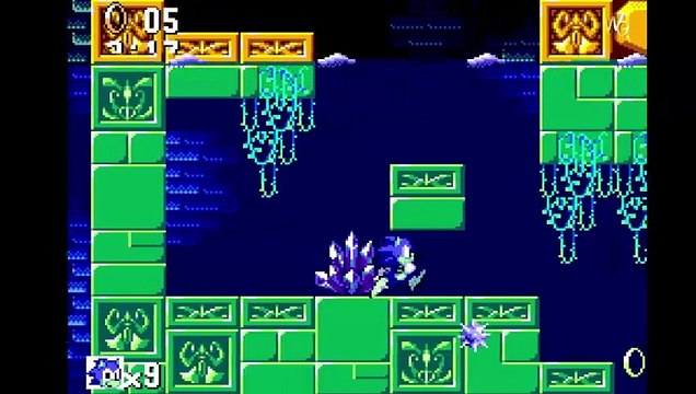 SONIC The Hedgehog - 1991 - #04 ( Labyrinth ! ) SEGA Master System II