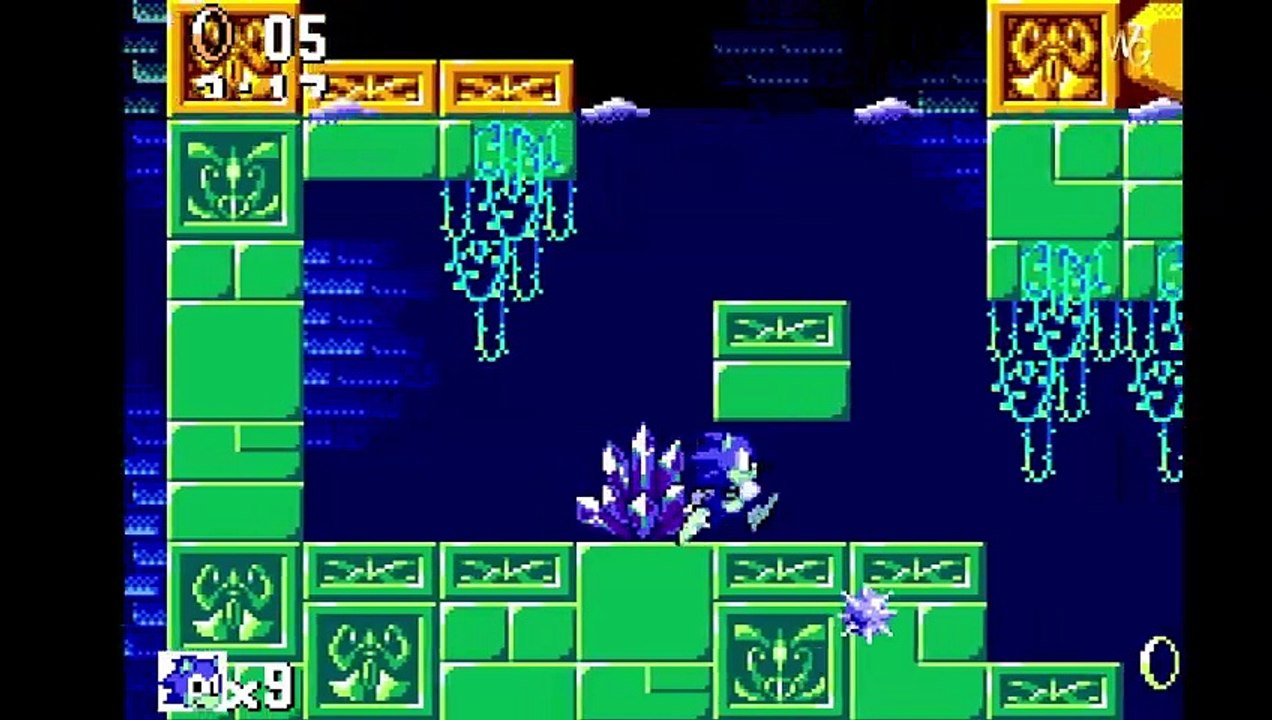 SONIC The Hedgehog - 1991 - #04 ( Labyrinth ! ) SEGA Master System II