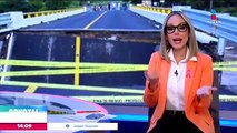 Caída de puentes inaugurados hace 5 meses en Colima causa polémica