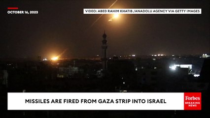 Missiles Are Fired Into Israel From Gaza Strip