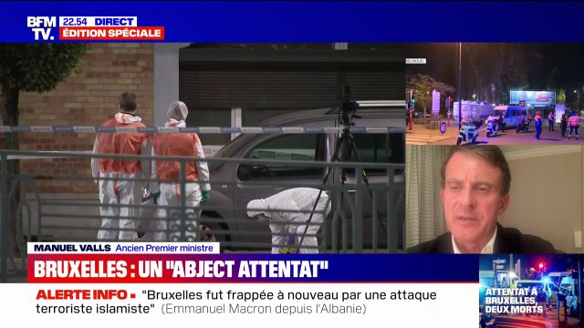 Attentat à Bruxelles: On retrouve ce qu'on a connu à Paris ou à Bruxelles il y a quelques années, le jihadisme ne s'arrête jamais , pour l'ancien Premier ministre Manuel Valls