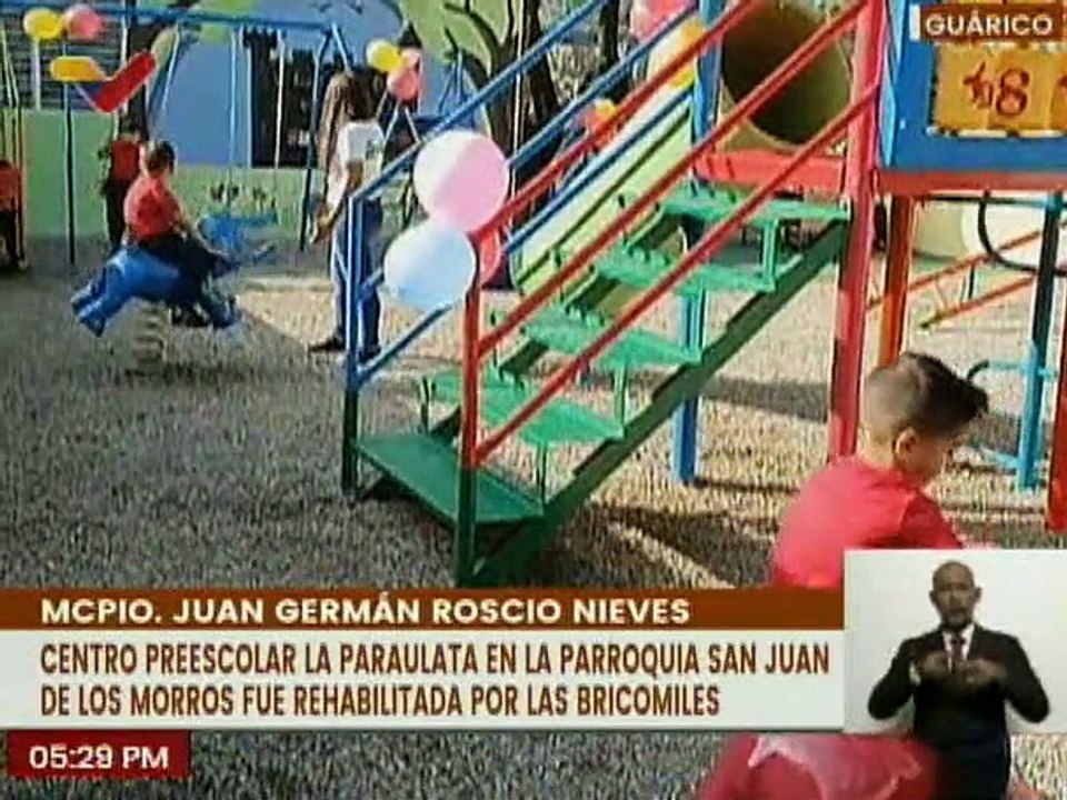 Guárico | Bricomiles rehabilitan centro preescolar la Paraulata
