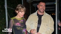Taylor Swift & Travis Kelce 'Kissing' & 'Whispering' At SNL After-Party