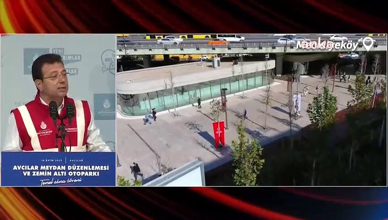 İbb, Avcılar'a Yeni Bir Meydan ve Otopark Kazandıracak Projenin Temelini Attı. İmamoğlu: "Bu Şehrin Elinden 86 Milyar Dolar Alındı"
