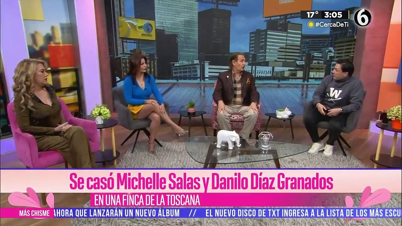 Luis Miguel fue captado en la boda de Michelle Salas