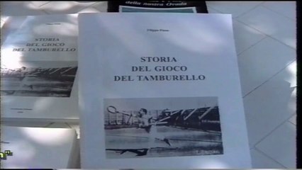 ARCHIVIO 1995 " STORIA DEL GIOCO DEL TAMBURELLO" (libro)