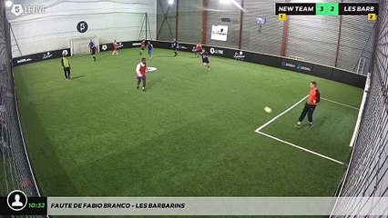 Faute de Fabio Branco - LES BARBARINS