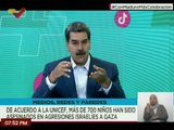 Jefe de Estado condena bombardeos criminales contra el pueblo palestino de la Franja de Gaza