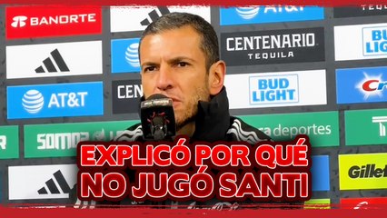 Jaime Lozano EXPLICÓ por qué Santi Giménez NO FUE TITULAR
