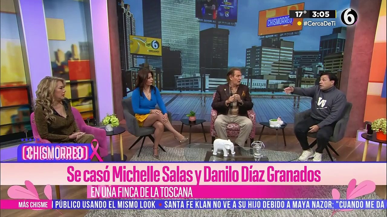 Luis Miguel fue captado en la boda de Michelle Salas